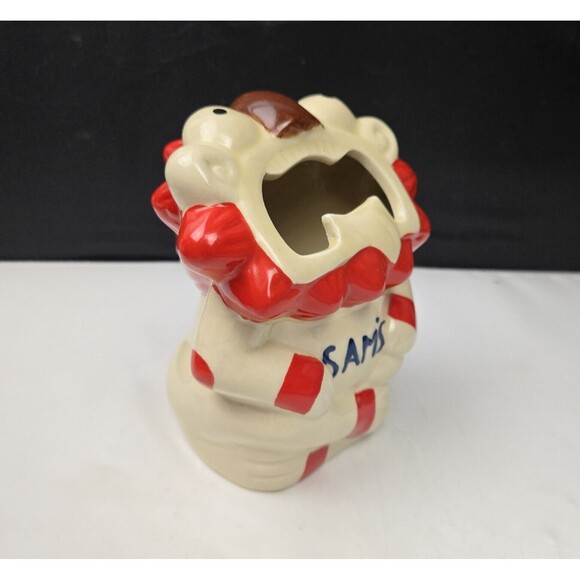 Sam's Restaurant Fu Dog Lion Shisha Tiki Mug Okinawa Japan w/ Logo Ltd Edition - Picture 5 of 11